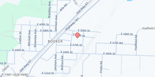 Map showing Divine Truth Ministry at 800 Bertha Ave., North Little Rock, AR