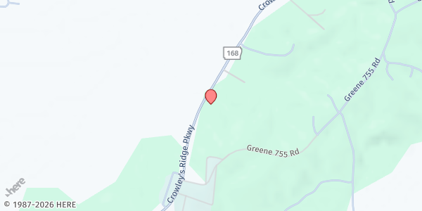 Map showing God's Harvest for Our Neighbors at 3231 AR-141, Paragould, AR