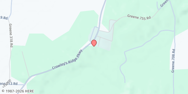 Map showing God's Harvest for Our Neighbors at 3625 AR-141 S, Paragould, AR