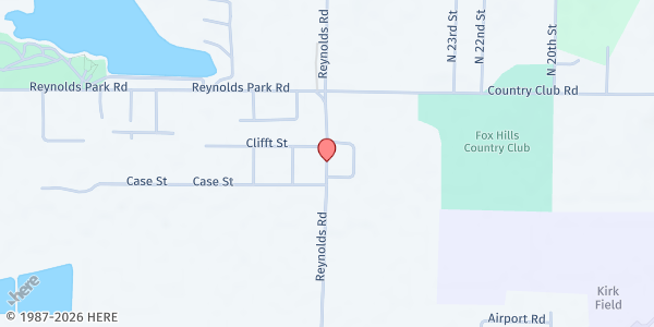 Map showing New Covenant Church of Paragould - Food Distribution Center at 909 Reynolds Rd, Paragould, AR