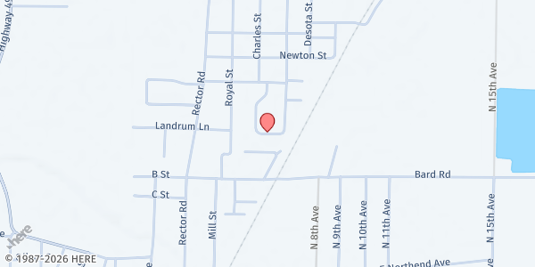 Map showing Pecan Grove at Pecan Grove, Paragould, AR