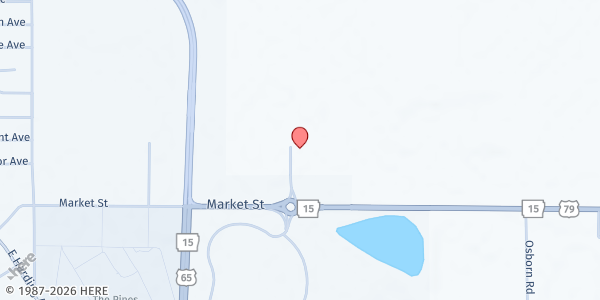 Map showing First Ward Living Grace Pantry at 1201 Commerce Rd, Pine Bluff, AR