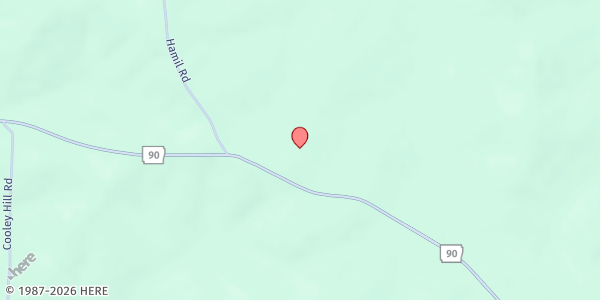 Map showing Pine Grove Baptist Church at 8745 AR-90, Pocahontas, AR