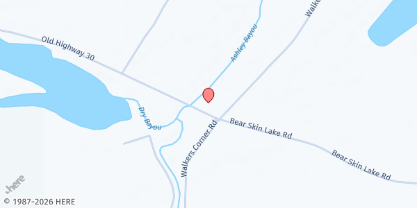 Map showing Pleasant Grove MBC - Scott at 15803 Old Hwy 30, Scott, AR