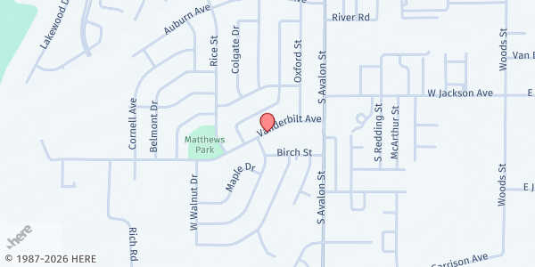 Map showing Hope House at 653 AR-77, West Memphis, AR