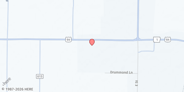 Map showing The Store House at 951 US-64, Wynne, AR