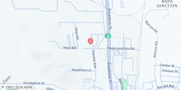 Map showing American Canyon Food Pantry #2 - Kiwanis Club of American Canyon at 300 Napa Junction Road, Room 4, American Canyon, CA