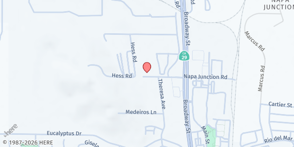 Map showing American Canyon Food Pantry #2 - Kiwanis Club of American Canyon at 300 Napa Junction Road, Room 4, American Canyon, CA