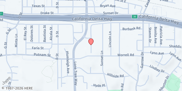 Map showing Antioch Giving Center at Antioch Giving Center, Antioch, CA