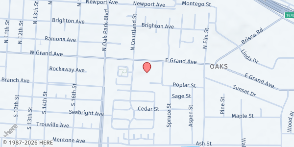 Map showing Equippers Church Provisions Food Pantry at 1375 E Grand Ave, Arroyo Grande, CA