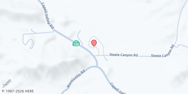 Map showing Berryessa - Moskowite Corners at 6004 Monticello Road, Berryessa, CA