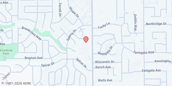 Map showing Sunrise Christian Food Ministry - Citrus Heights at 5901 San Juan Ave., Citrus Heights, CA