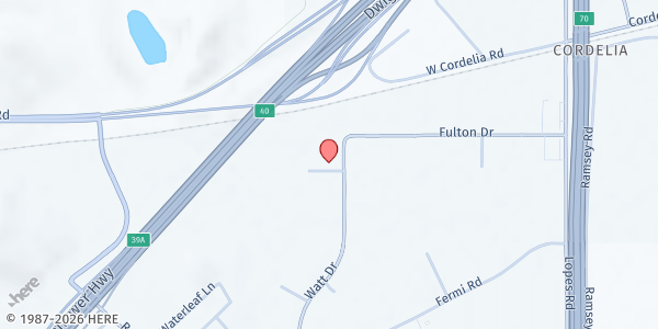 Map showing Operation Rooftop at 393 Watt Dr, Fairfield, CA