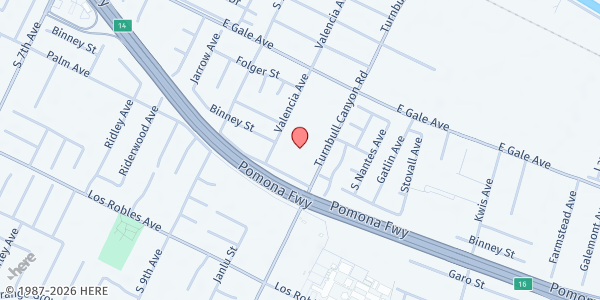 Map showing Glenelder Campus - Room A1 at 15151 Palm Ave, Hacienda Heights, CA