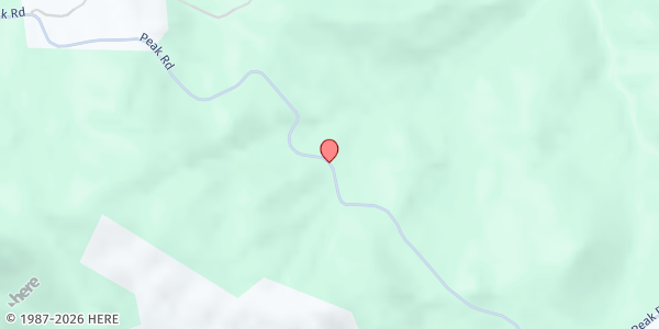 Map showing Trinity County - Hoaglin Zenia at 4001 Peek Rd, Hoaglin Zenia, CA