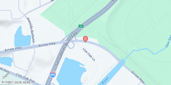 Map showing Shepherd's Pantry - Irwindale at 1418 Arrow Highway, Irwindale, CA