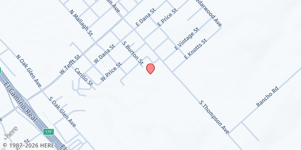 Map showing Nipomo St. Joseph's Church - Neighborhood Food Distribution at 298 S Thompson Ave, Nipomo, CA