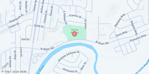 Map showing Feeding San Diego Mobile Pantry: Oceanside at 5306 North River Road, Oceanside, CA