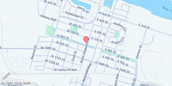 Map showing St. Peter's Martyr Church (SVdP) at 740 Black Diamond St, Pittsburg, CA
