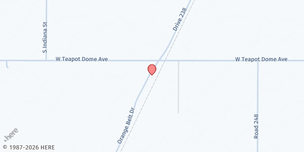 Map showing Centro Familiar Cosecha Abundante at 2450 S. Main St, Porterville, CA