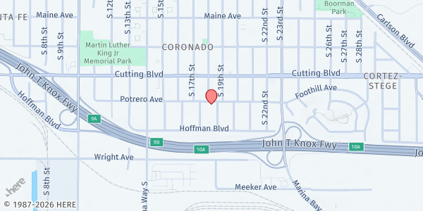 Map showing Beacon Light Seventh Day Adventist at 607 S 19th St, Richmond, CA