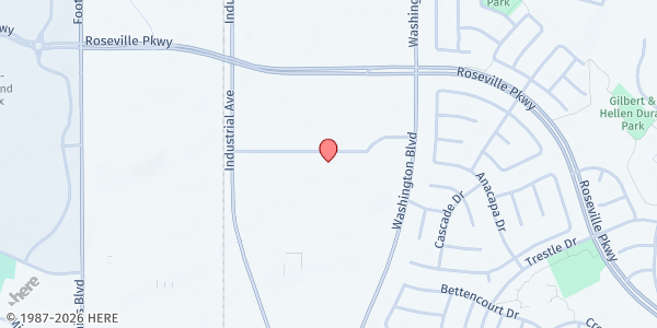 Map showing Feeding the Foothills - Main Office at 8284 Industrial Ave, Roseville, CA