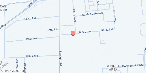 Map showing CC Sam Jones at 4020 Finley Ave, Santa Rosa, CA