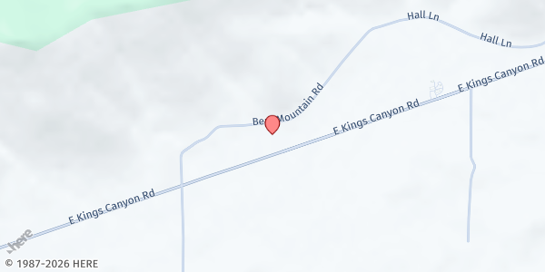 Map showing Mt. Valley Community Church - USDA Distribution at 30598 E Kings Canyon, Valley, CA