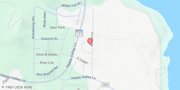 Map showing Tara Food Bank at 333 Milton Lane, Arboles, CO