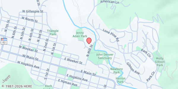 Map showing Lift-Up - Aspen at 465 N Mill St #18, Aspen, CO