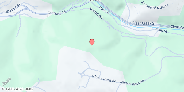 Map showing Homebound Delivery - Gilpin at Black Hawk, Black Hawk, CO