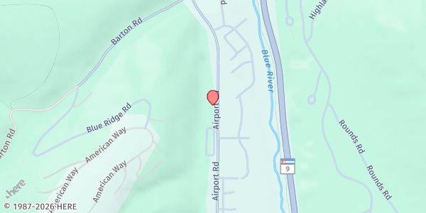 Map showing FIRC-Breckenridge at 1745 Airport Rd, Breckenridge, CO