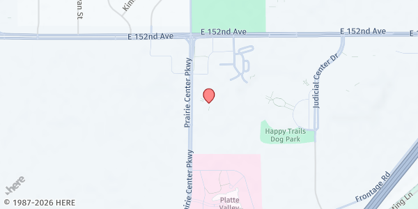 Map showing Eagle View Adult Center at 1150 Prairie Center Pkwy., Brighton, CO