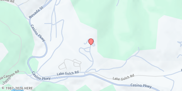 Map showing Gold Mountain Village at 440 Powder Run Dr, Central City, CO