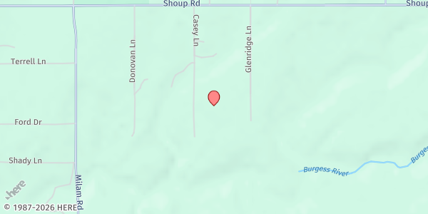 Map showing Black Forest Cares - Food Distribution Center at 12135 Casey Ln, Colorado Springs, CO