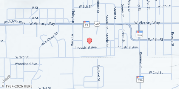 Map showing Love INC of Yampa Valley at 1198 W Victory Way suite 204, Craig, CO