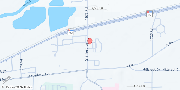 Map showing Delta – The Shoppes at Delta (Parking Lot) at 350 Stafford Ln., Delta, CO