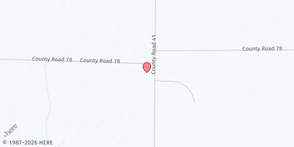 Map showing Bethel Family Praise Center at 19950 Co Rd 78, Eaton, CO