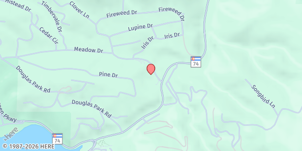 Map showing Evergreen Christian Outreach at 27888 Meadow Dr, Evergreen, CO