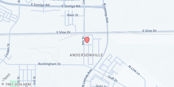 Map showing Legacy Church Fort Collins at 600 9th Street, Fort Collins, CO