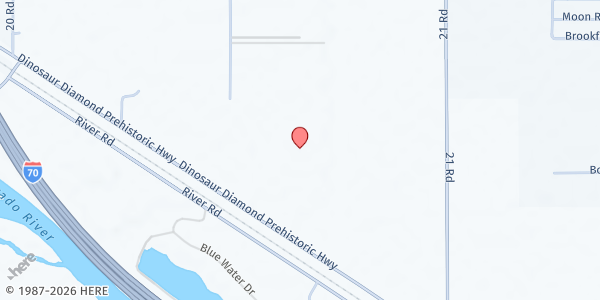 Map showing Victory Life Church at 2066 US-50, Fruita, CO