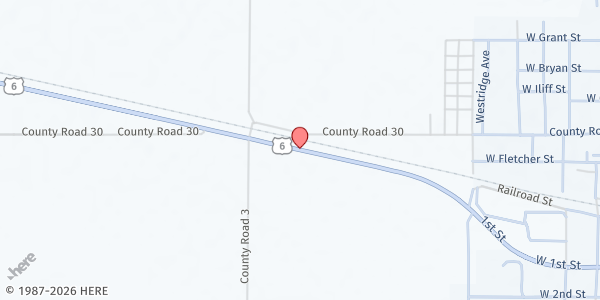 Map showing Victory Life Church at 2066 US-6 & 50, Fruita, CO