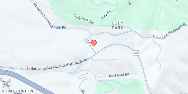 Map showing Activation Ministries at 306 S. Lookout Mountain Rd., Golden, CO