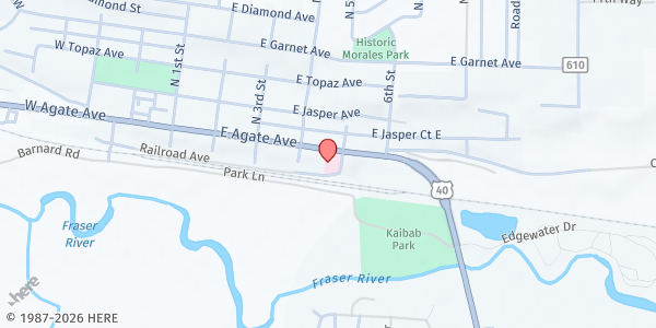 Map showing Mountain Family Center - Granby at 480 E Agate Ave, Granby, CO