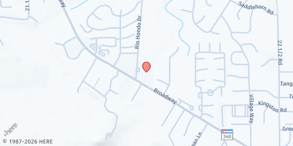 Map showing Church of the Rock at 2170 Broadway, Grand Junction, CO