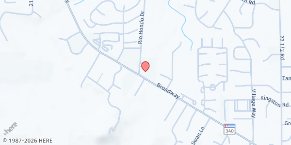 Map showing Church of the Rock at 2170 Broadway, Grand Junction, CO