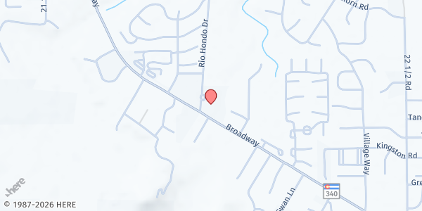 Map showing Church on the Rock at 2170 Broadway, Grand Junction, CO