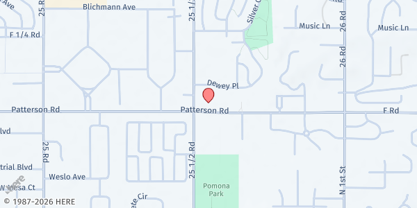 Map showing Seventh Day Adventist-GJ at 2554 Patterson Rd, Grand Junction, CO