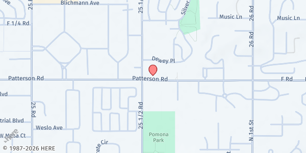 Map showing Seventh Day Adventist-GJ at 2554 Patterson Rd, Grand Junction, CO