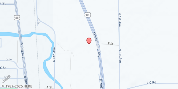 Map showing In Motion Ministries at 15808 WCR 70, Greeley, CO